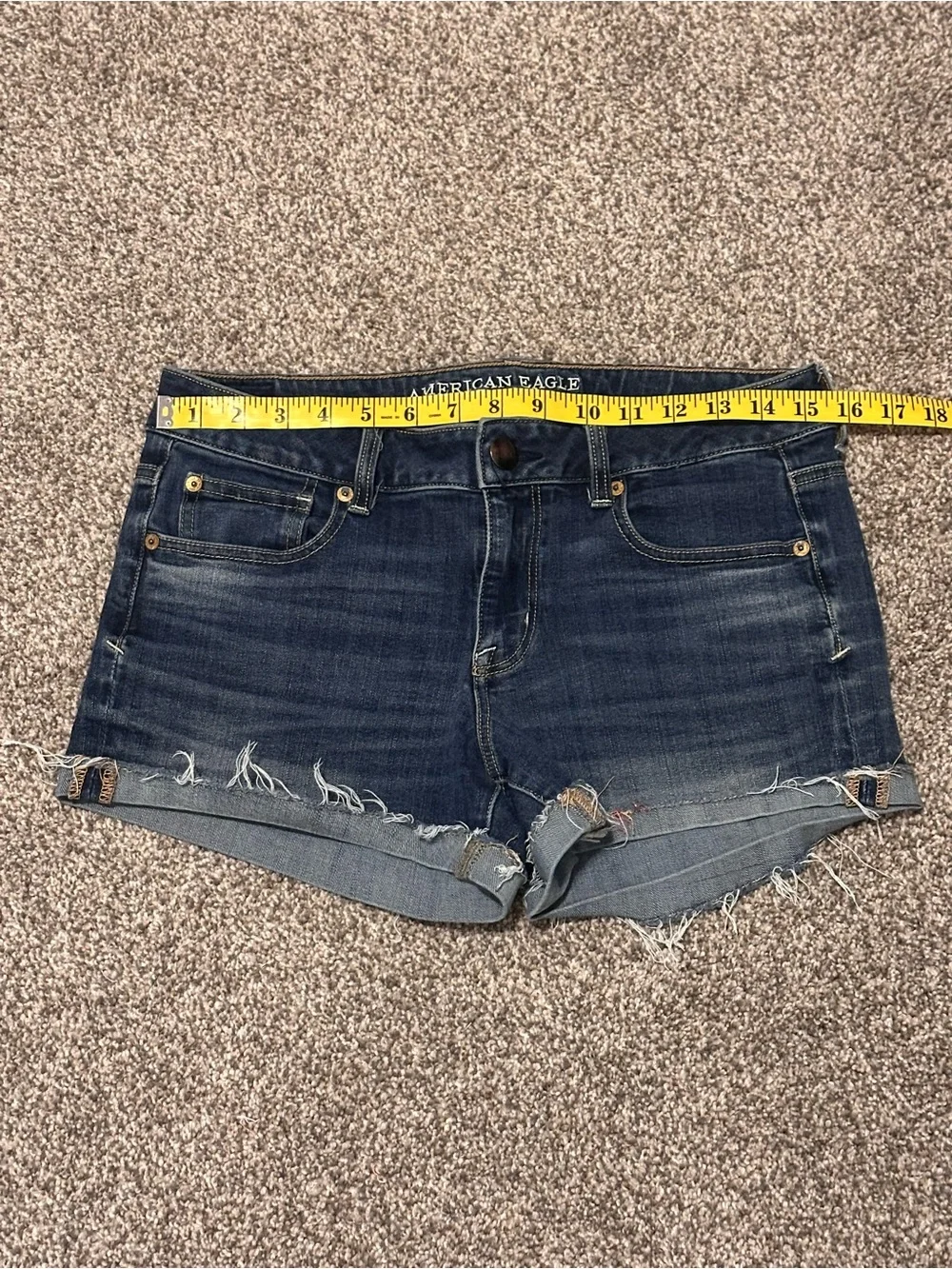 American Eagle Outfitters Super Stretch Shortie Jeans Shorts